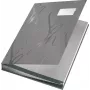 Leitz Design libro de firmas 18 separadores A4, gris, cartón, A4, 240 mm, 25 mm, 320 mm
