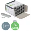 Leitz grapas Power Performance P4 26/8 caja con 5000 uds., paquete de grapas, 26/8, 8 mm, 100 grapas, fijación, 26/8