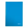 Leitz cuaderno WOW A4 rayado con tapa dura 90 g/80 hojas, azul, A4, 80 hojas, 80 g/m², tapa dura