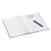 Leitz cuaderno WOW A4 cuadriculado con tapa dura 90g/80 hojas, azul, A4, 80 hojas, 80 g/m², papel cuadriculado, tapa dura