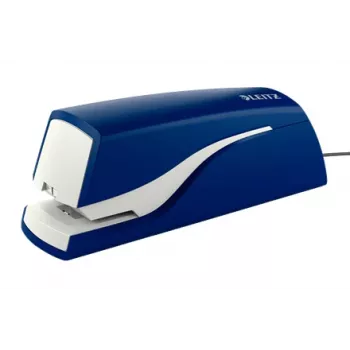 Leitz grapadora eléctrica 5532 NeXXt 10 hojas, 10 hojas, 200 grapas, 1 cm, 1 cm, plástico, azul