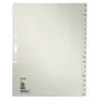 Leitz 12010085 índice de pestañas índice alfabético papel gris