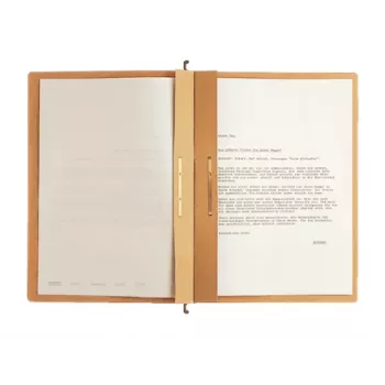 Leitz Alpha carpeta colgante cartón, polipropileno (PP) A4 marrón