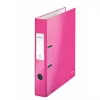 Leitz Lever Arch File 180° WOW POB/Laminated A4/50mm, A4, cartón, rosa, 350 hojas, 80 g/m², 5 cm