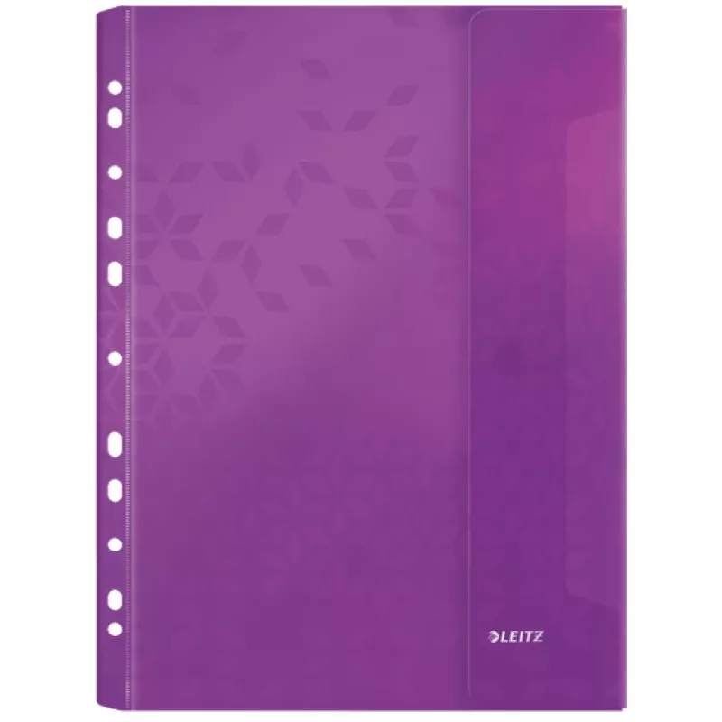 Leitz carpeta con solapa WOW A4 PP colores surtidos, A4, colores surtidos, polipropileno (PP), 0,2 mm, 235 mm, 4 mm