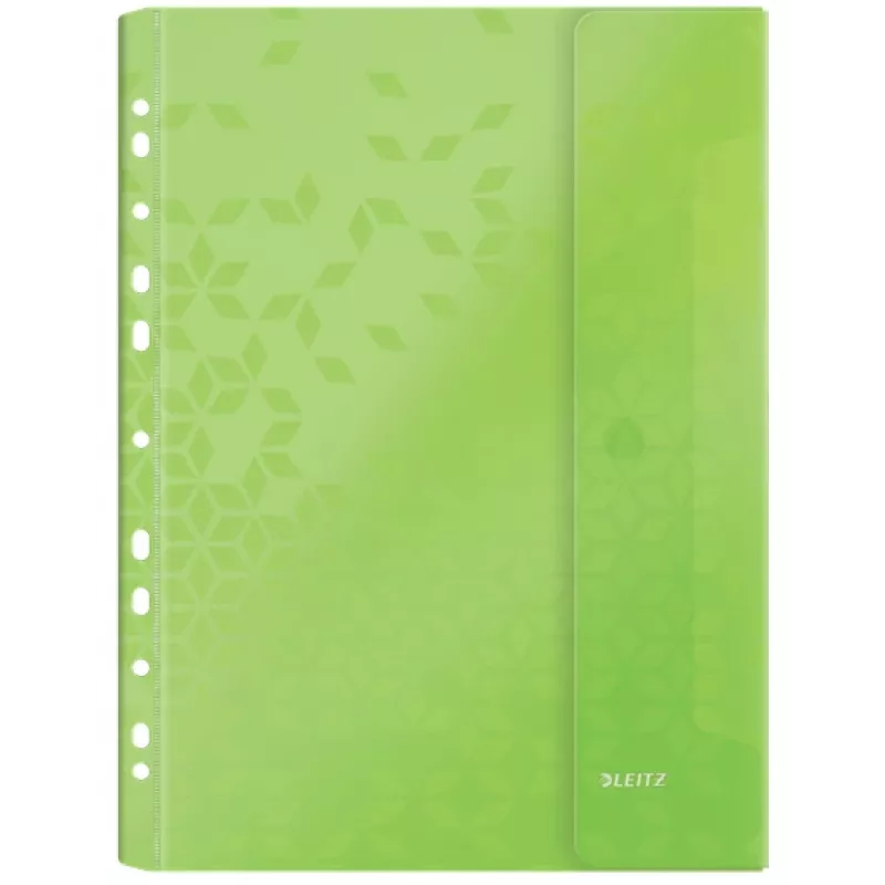 Leitz carpeta con solapa WOW A4 PP colores surtidos, A4, colores surtidos, polipropileno (PP), 0,2 mm, 235 mm, 4 mm