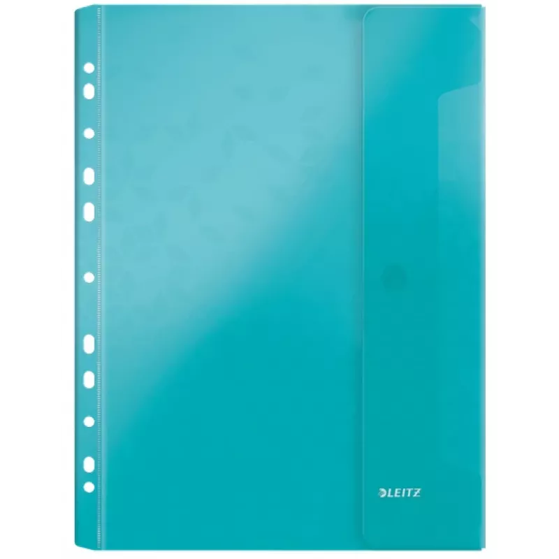 Leitz carpeta con solapa WOW A4 PP colores surtidos, A4, colores surtidos, polipropileno (PP), 0,2 mm, 235 mm, 4 mm