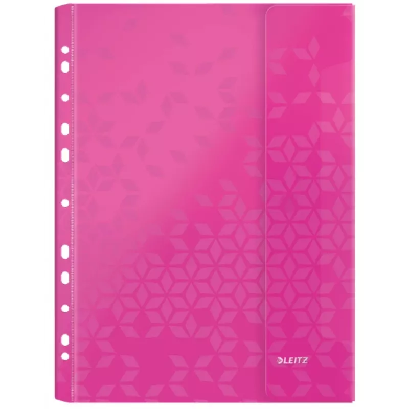 Leitz carpeta con solapa WOW A4 PP colores surtidos, A4, colores surtidos, polipropileno (PP), 0,2 mm, 235 mm, 4 mm