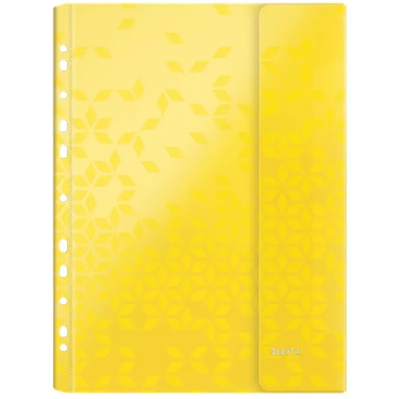 Leitz carpeta con solapa WOW A4 PP colores surtidos, A4, colores surtidos, polipropileno (PP), 0,2 mm, 235 mm, 4 mm