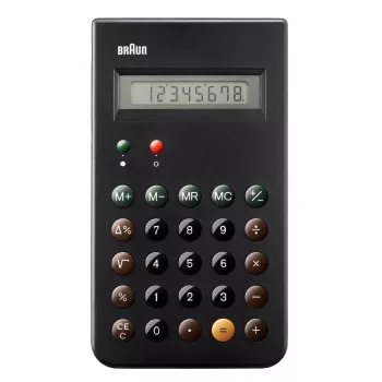 Braun BNE001BK calculadora Pocket Basic negra