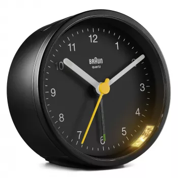 Braun BC12 despertador de cuarzo negro