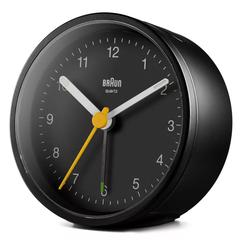 Braun BC12 despertador de cuarzo negro