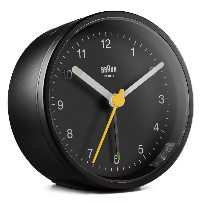 Braun BC12 despertador de cuarzo negro