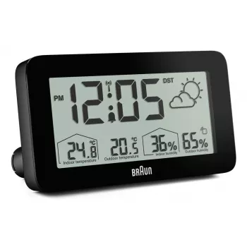 Braun BC13BP-DCF despertador digital negro
