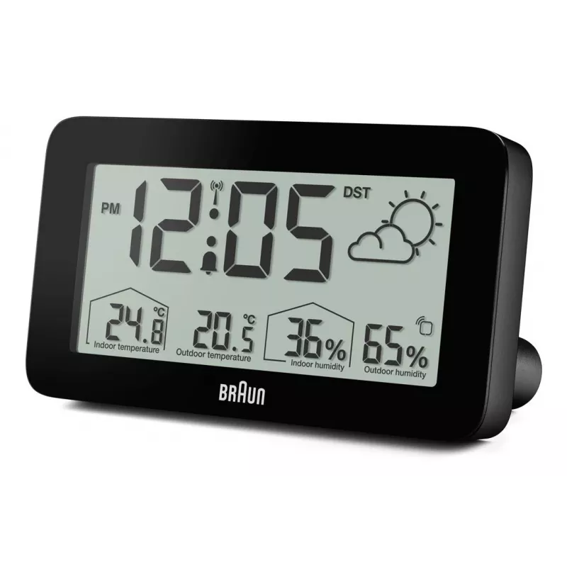 Braun BC13BP-DCF despertador digital negro