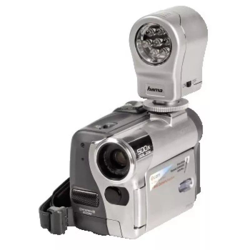 Hama Lámpara LED «Magnum DigiLight» Flash para videocámara Plata