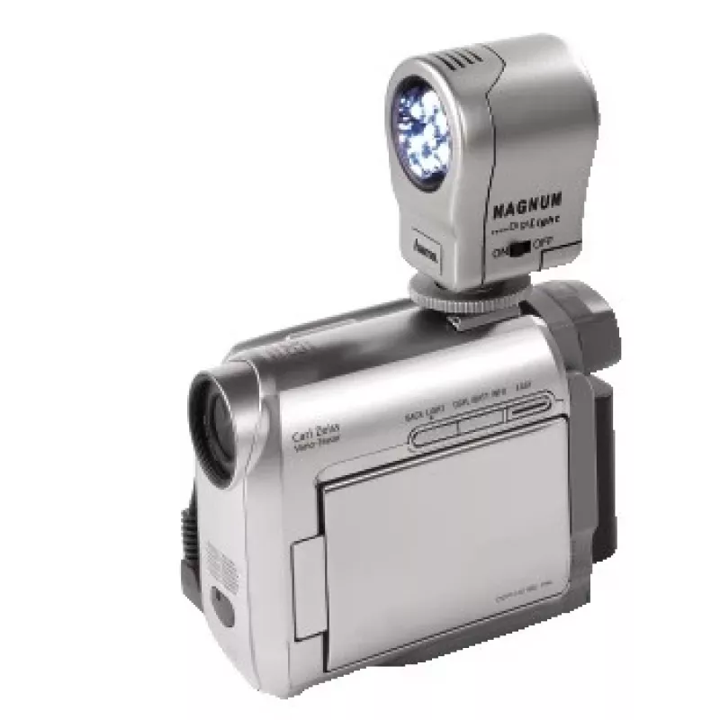 Hama Lámpara LED «Magnum DigiLight» Flash para videocámara Plata