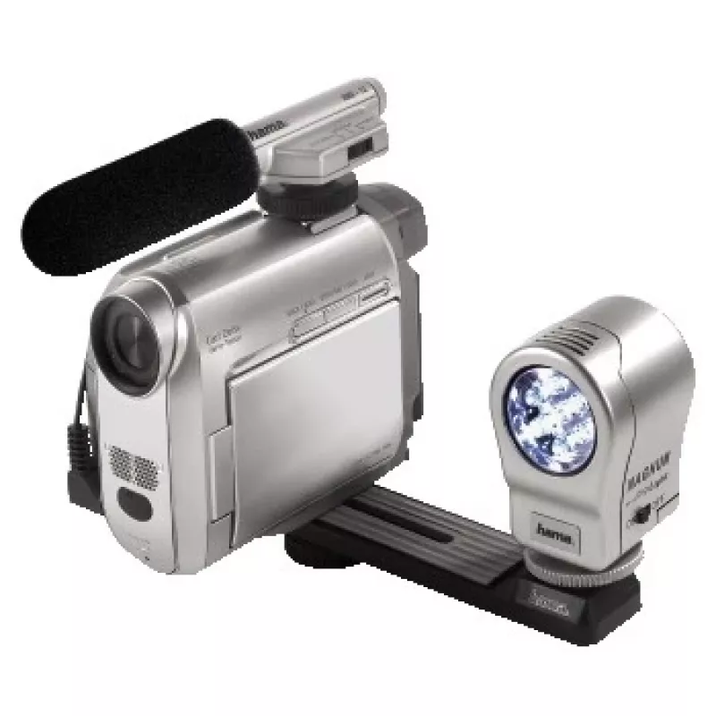 Hama Lámpara LED «Magnum DigiLight» Flash para videocámara Plata