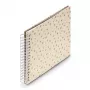Hama Lovely álbum de fotos de espiral, 28x24 cm, 50 páginas blancas, beige (00007701)