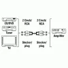 Hama 00011947 Cable de audio 1,2 m 2 x RCA Negro