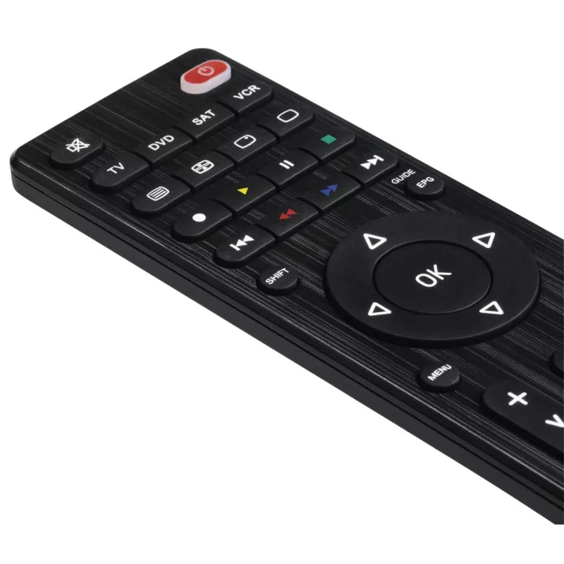Hama 00012306 Mando a distancia IR Wireless DVD/Blu-ray, STB, TV, VCR botones
