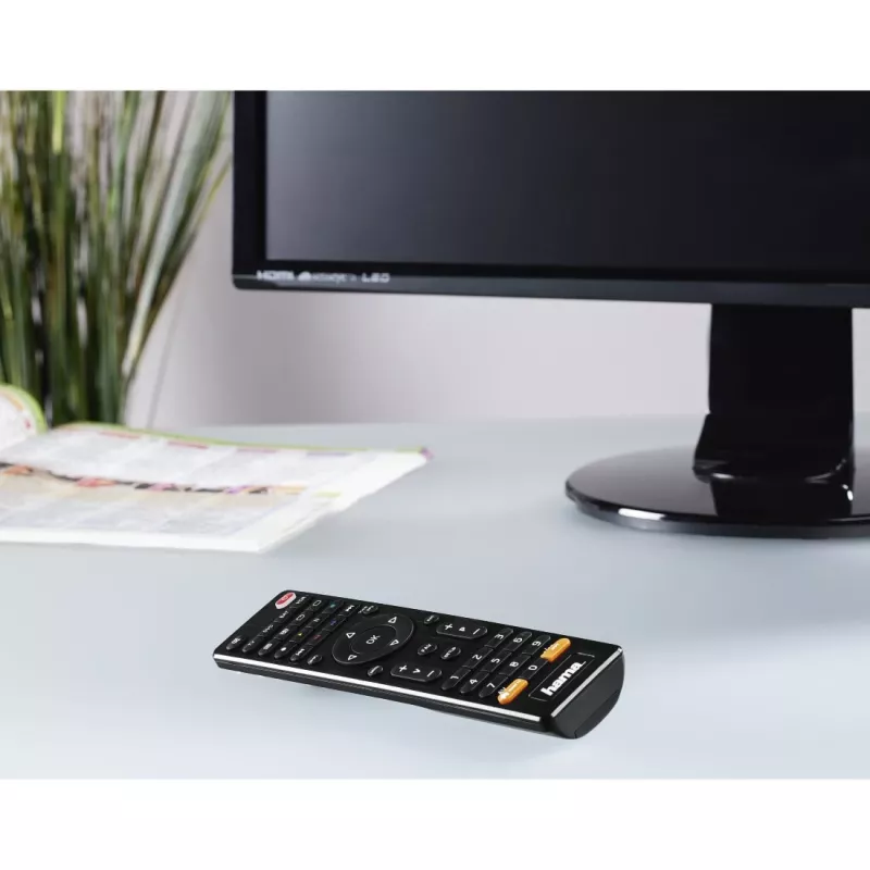 Hama 00012306 Mando a distancia IR Wireless DVD/Blu-ray, STB, TV, VCR botones