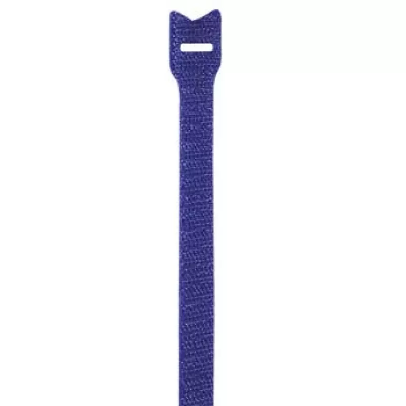 Hama 00020537 Bridas de nailon Negro, Rojo, Violeta 12 uds.