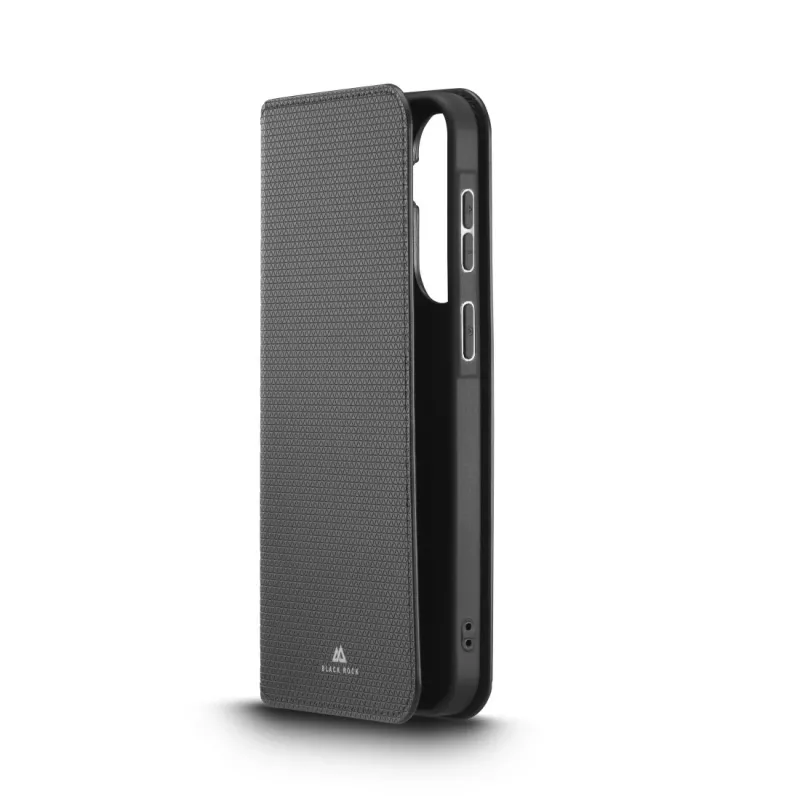 Funda para móvil Schwarz Rock 00035765 — funda tipo libro slim para Samsung Galaxy A37 5G, negra, 1 ud.