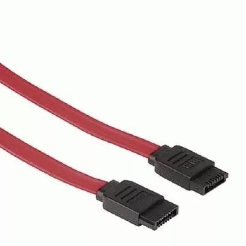 Hama interno, 0,6 m cable SATA rojo