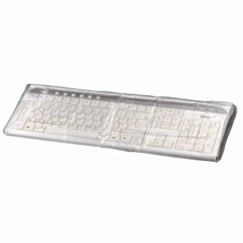 Hama 00042200 Funda protectora antipolvo transparente para teclado