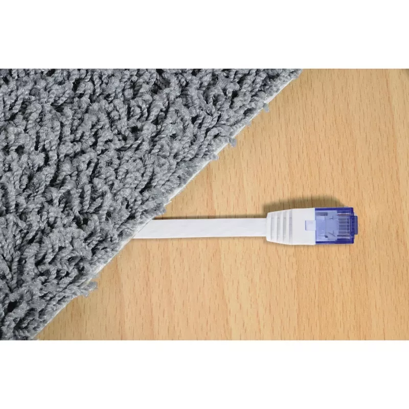 Hama 53773 Cable de red blanco 5 m Cat6 U/UTP (UTP)