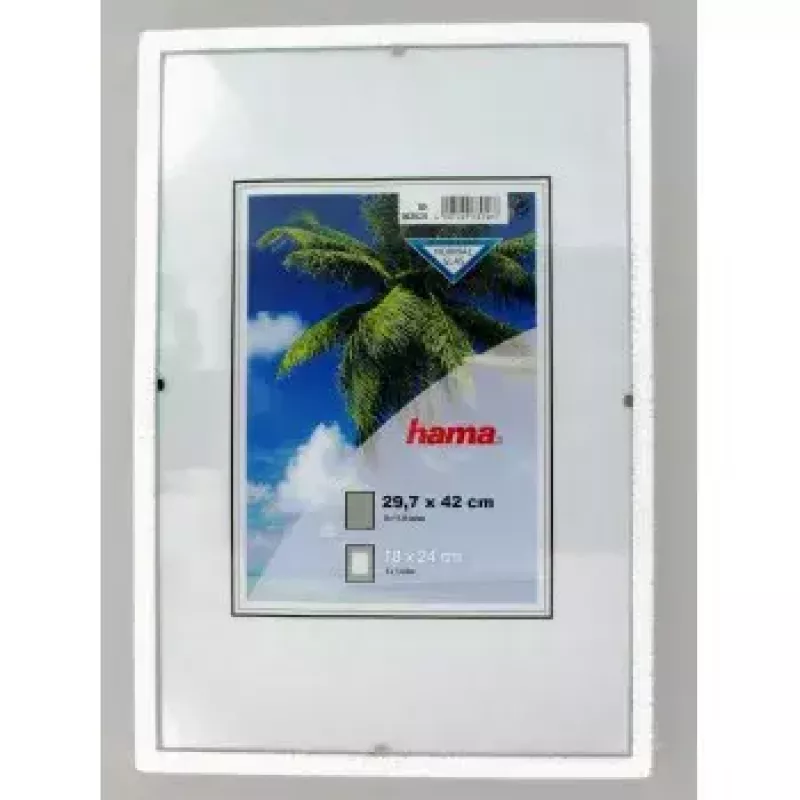 Hama Clip-Fix 29,7 x 42 cm Marco de cristal transparente
