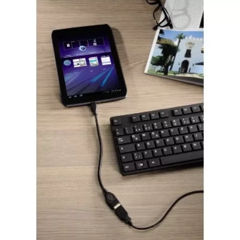 Hama Cable adaptador USB 2.0 Cable USB 0,15 m USB A Micro-USB B negro