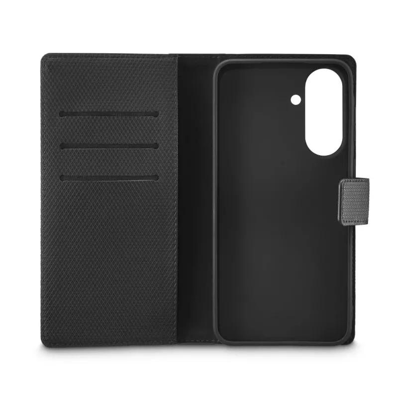 Funda para móvil Schwarz rock 00080293 — funda tipo cartera para Samsung Galaxy A57 5G, negra, 1 ud.