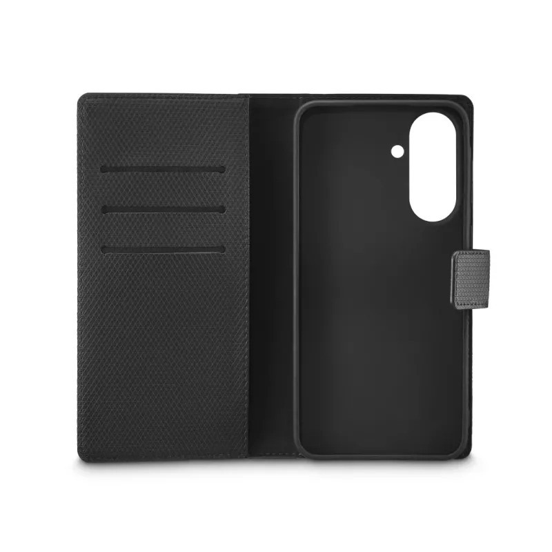 Funda para móvil Schwarz rock 00080293 — funda tipo cartera para Samsung Galaxy A57 5G, negra, 1 ud.
