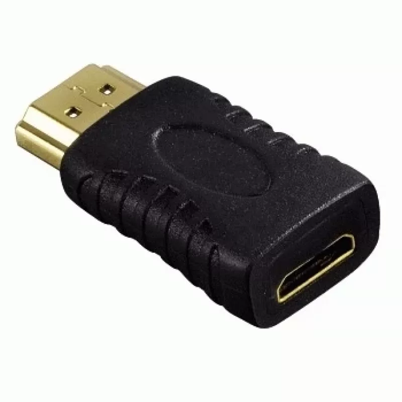 Hama Adaptador HDMI 1.3 A/C (mini), negro
