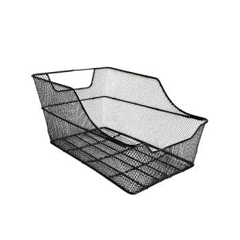 Cesta para bicicleta proFEX 62018 — negra, carga máx. 25 kg