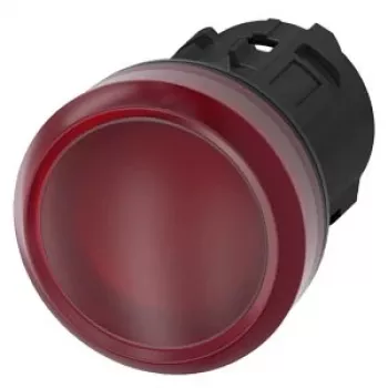 Siemens 3SU1001-6AA20-0AA0 Piloto de alarma rojo