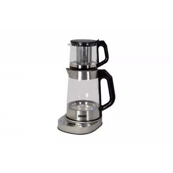 Unold 18215 Samovar Selin hervidor eléctrico 1,7 L 1800 W acero inoxidable
