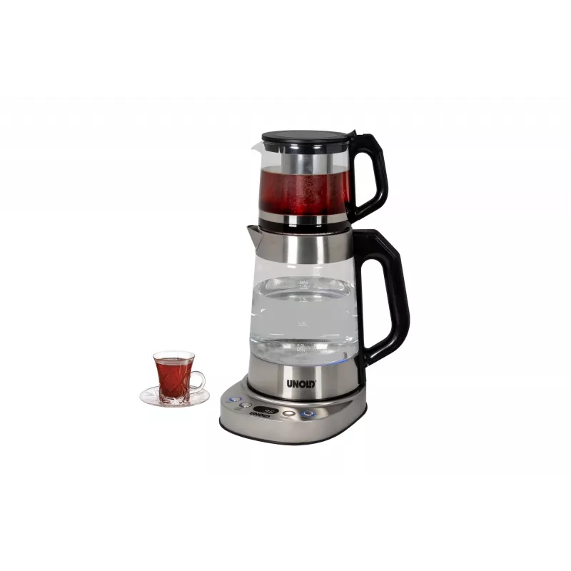 Unold 18215 Samovar Selin hervidor eléctrico 1,7 L 1800 W acero inoxidable