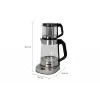 Unold 18215 Samovar Selin hervidor eléctrico 1,7 L 1800 W acero inoxidable