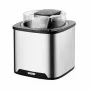 Unold Máquina de helados Gelato 1,5 L, máquina de helados tradicional, 1,5 L, 1 recipientes, negro, acero inoxidable, 30 min, LCD