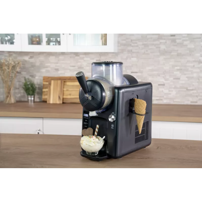 Unold 48956 Sofie 2in1 máquina de granizados y helado blando, negro