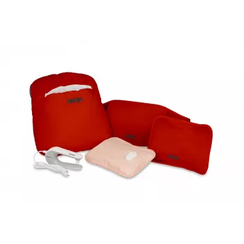 Unold Wärmi Premium Set - Bolsa de agua caliente eléctrica 86023 bolsa de agua caliente eléctrica 380 W rojo