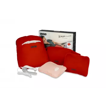 Unold Wärmi Premium Set - Bolsa de agua caliente eléctrica 86023 bolsa de agua caliente eléctrica 380 W rojo