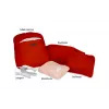 Unold Wärmi Premium Set - Bolsa de agua caliente eléctrica 86023 bolsa de agua caliente eléctrica 380 W rojo