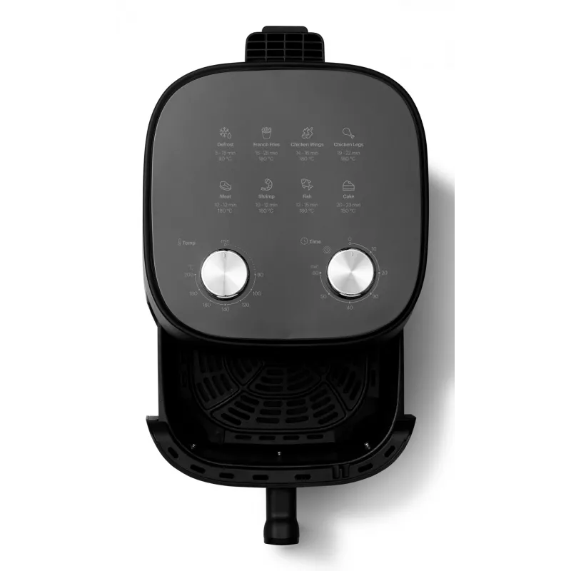 Grundig FRY 6321 L Freidora de aire individual 4,7 L de pie 1500 W negra