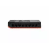 LevelOne Switch Gigabit de 8 puertos, no gestionado, Gigabit Ethernet (10/100/1000), full duplex, montaje en pared posible