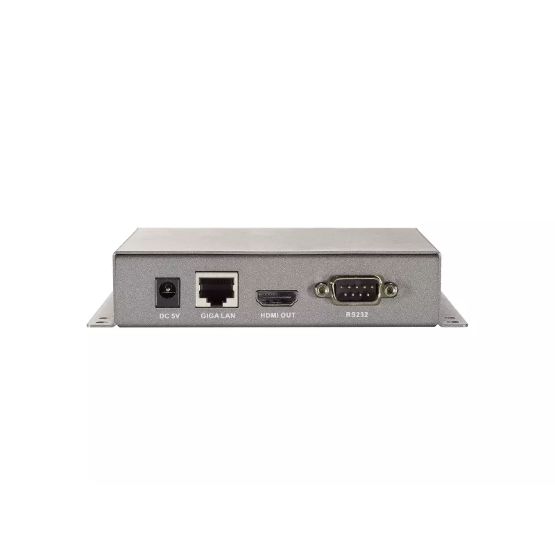 LevelOne Transmisor HDMI sobre IP PoE, 1920 x 1080 píxeles, transmisor AV, gris, HDCP