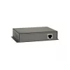 LevelOne Receptor PoE sobre cable híbrido, 1 salida PoE, receptor de red, 2000 m, 100 Mbit/s, full duplex, half duplex, 1000 entradas, 14880 pps